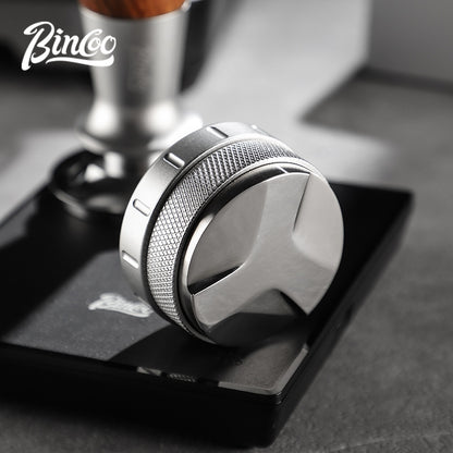 【Exhibition】Vietnam Expo Presale - Pick Up On-Site BINCOO Coffee Tamper Coffee Machine Italian Elastic Tamper Powder Distributor Set Stainless Steel 51MM/58MM（副本）