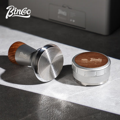 【Exhibition】Vietnam Expo Presale - Pick Up On-Site BINCOO Coffee Tamper Coffee Machine Italian Elastic Tamper Powder Distributor Set Stainless Steel 51MM/58MM（副本）
