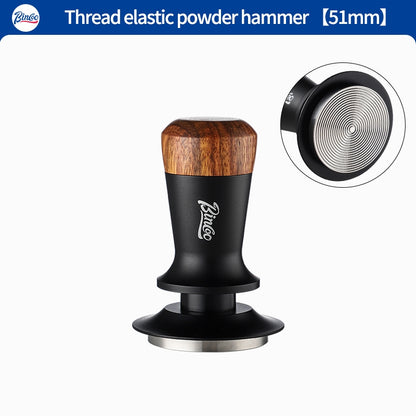 【Exhibition】Vietnam Expo Presale - Pick Up On-Site BINCOO Coffee Tamper Coffee Machine Italian Elastic Tamper Powder Distributor Set Stainless Steel 51MM/58MM（副本）