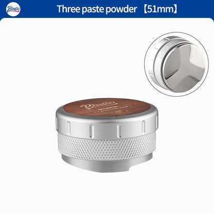 【Exhibition】Vietnam Expo Presale - Pick Up On-Site BINCOO Coffee Tamper Coffee Machine Italian Elastic Tamper Powder Distributor Set Stainless Steel 51MM/58MM（副本）