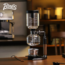 BINCOO Siphon Coffee Pot Home Manual Coffee Maker Coffee Appliances for Home and Office 3 Cups/5 Cups