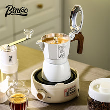 BINCOO Dual Valve Moka Pot Gift Set Small Coffee Maker Set Holiday Birthday Best Gift 2Cups