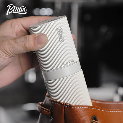 BINCOO Coffee Electric Grinder Steel Core Coffee Bean Grinder Home Small Portable for Office Outdoor and Travel
