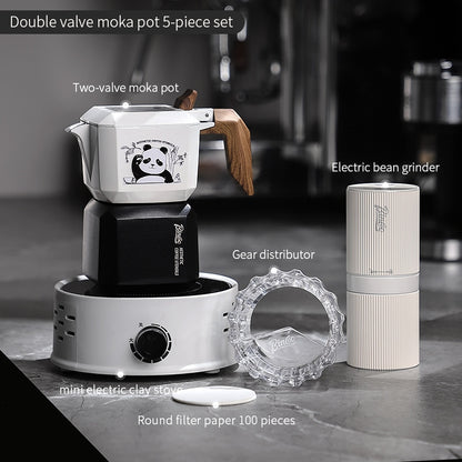 BINCOO Coffee Electric Grinder Steel Core Coffee Bean Grinder Home Small Portable for Office Outdoor and Travel