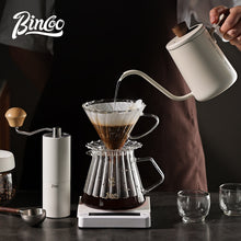 BINCOO Hand Brewing Coffee Pot Set Coffee Sharing Pot With Filter Cup Hand Grinder Coffee Utensils Complete Set 600ML
