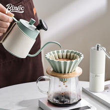 BINCOO Hand Brew Coffee Pot Set Filter Coffee Apparatus Sharing Pot Home Small Hand Grinder Coffee Maker Set