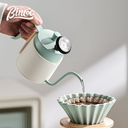 BINCOO Hand Brew Coffee Pot Set Filter Coffee Apparatus Sharing Pot Home Small Hand Grinder Coffee Maker Set