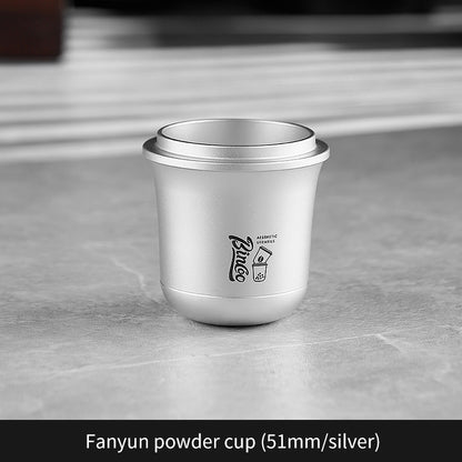 BINCOO Coffee Machine Powder Receiving Cup Coffee Weighing Bean Cup Anti-flying Powder Device 51MM/58MM