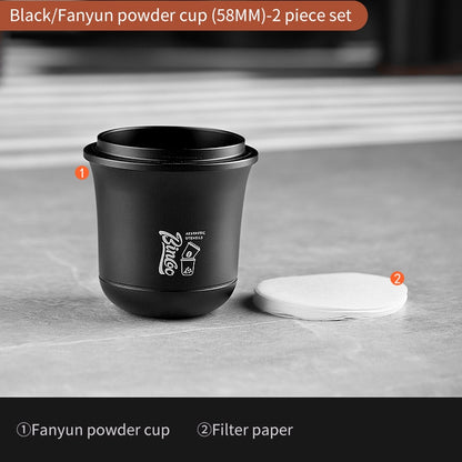 BINCOO Coffee Machine Powder Receiving Cup Coffee Weighing Bean Cup Anti-flying Powder Device 51MM/58MM
