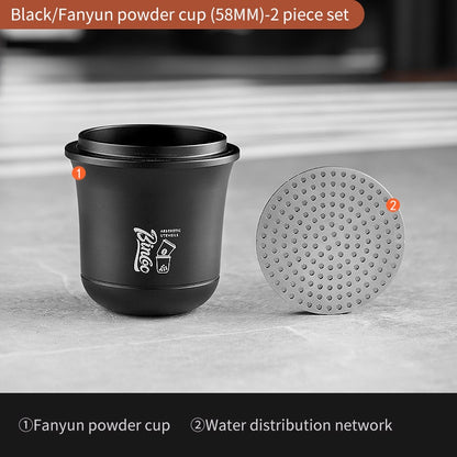 BINCOO Coffee Machine Powder Receiving Cup Coffee Weighing Bean Cup Anti-flying Powder Device 51MM/58MM
