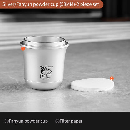 BINCOO Coffee Machine Powder Receiving Cup Coffee Weighing Bean Cup Anti-flying Powder Device 51MM/58MM