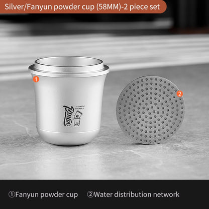 BINCOO Coffee Machine Powder Receiving Cup Coffee Weighing Bean Cup Anti-flying Powder Device 51MM/58MM