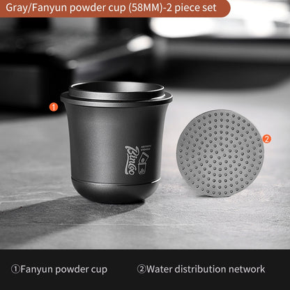 BINCOO Coffee Machine Powder Receiving Cup Coffee Weighing Bean Cup Anti-flying Powder Device 51MM/58MM