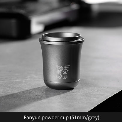 BINCOO Coffee Machine Powder Receiving Cup Coffee Weighing Bean Cup Anti-flying Powder Device 51MM/58MM