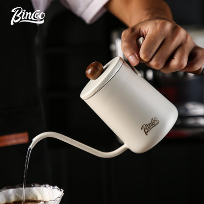 BINCOO Hand Brewed Coffee Pot Gift Box Set Filter Cup Sharing Pot Home Manual Bean Grinder Coffee Utensils Set Best Gift