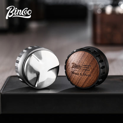 BINCOO Coffee Powder Dispenser Three-grain Texture Powder Dispenser Espresso Coffee Accessories 51MM/58MM