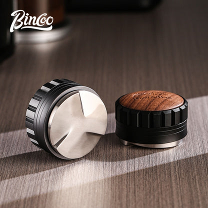 BINCOO Coffee Powder Dispenser Three-grain Texture Powder Dispenser Espresso Coffee Accessories 51MM/58MM