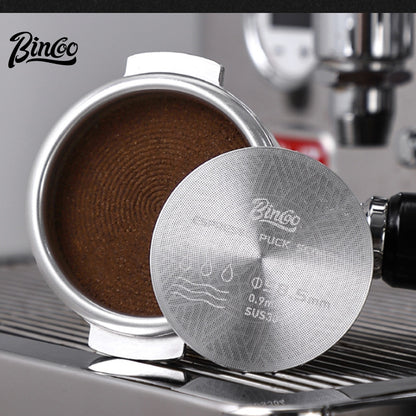 BINCOO StarMang Coffee Secondary Water Distribution Network Stainless Steel Extraction Concentrate Three-layer Filter 51MM/58.5MM