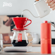 BINCOO Hand Brewed Coffee Pot Set Household Ceramic Filter Cup Coffee Sharing Pot Coffee Manual Grinder Coffee Equipment