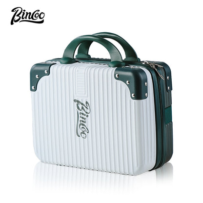 BINCOO Coffee Suitcase Hand-brewed Coffee Storage Bag Moka Pot Grinder Storage Bag Portable and Large Capacity for Outdoor Camping Travel