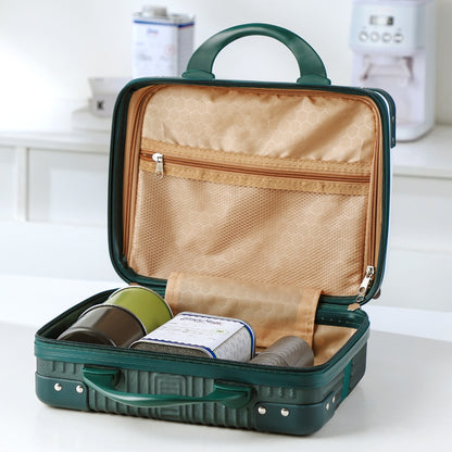 BINCOO Coffee Suitcase Hand-brewed Coffee Storage Bag Moka Pot Grinder Storage Bag Portable and Large Capacity for Outdoor Camping Travel