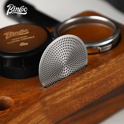 BINCOO Coffee Secondary Water Distribution Network Stainless Steel Espresso Handle Extraction Filter Coffee Equipment 51MM/58MM