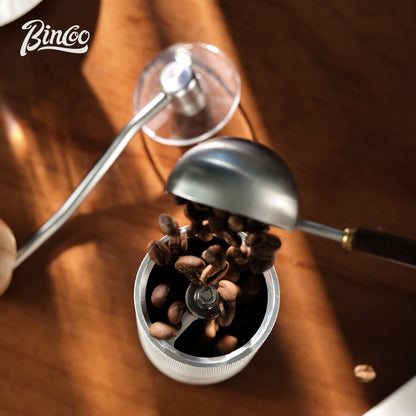 BINCOO Manual Coffee Grinder Six-star Steel Core Coffee Bean Grinder Espresso Machine for Home Office