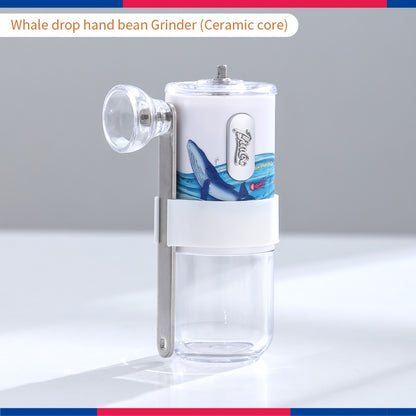 BINCOO Manual Steel Core Grinder Coffee Bean Grinder Portable Artistic Graffiti Version