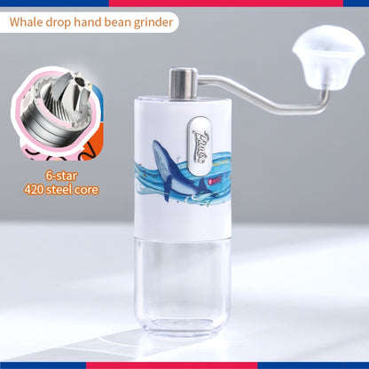 BINCOO Manual Steel Core Grinder Coffee Bean Grinder Portable Artistic Graffiti Version