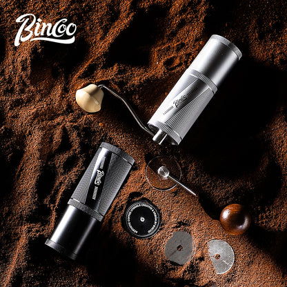 BINCOO Traveler SM10 Hand Grinder with Screen Coffee Manual Grinder Italian Coffee Grinder