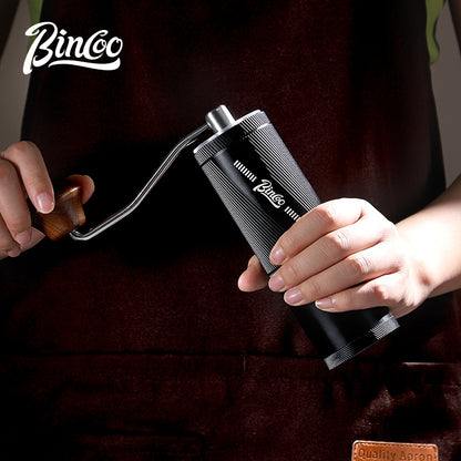 BINCOO Traveler SM10 Hand Grinder with Screen Coffee Manual Grinder Italian Coffee Grinder