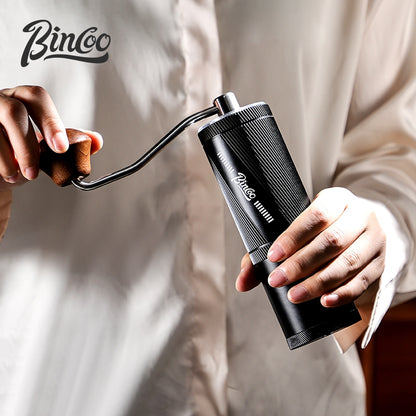 BINCOO Traveler SM10 Hand Grinder with Screen Coffee Manual Grinder Italian Coffee Grinder