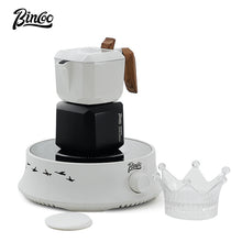BINCOO Sifang Double Valve Moka Pot Household Coffee Pot Italian Small Espresso Extraction Coffee Machine New Model 2Cups