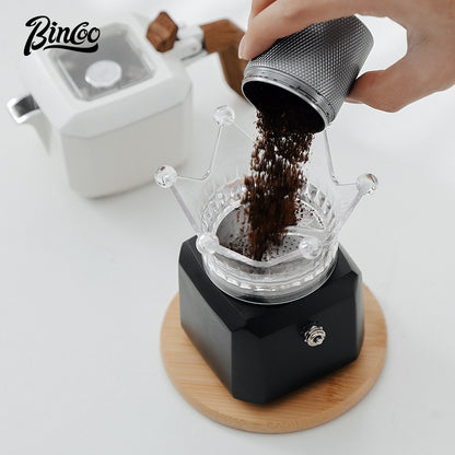 BINCOO Sifang Double Valve Moka Pot Household Coffee Pot Italian Small Espresso Extraction Coffee Machine New Model 2Cups