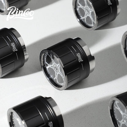 BINCOO Self-gravity Cloth Powder Distributor Adjustment-free Adaptive Coffee Powder Distributor Three pulp and Five pulp Texture only Suitable for 58MM