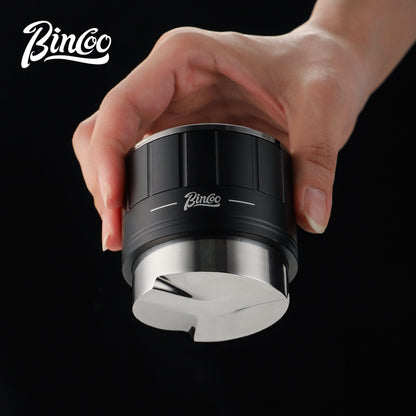 BINCOO Self-gravity Cloth Powder Distributor Adjustment-free Adaptive Coffee Powder Distributor Three pulp and Five pulp Texture only Suitable for 58MM