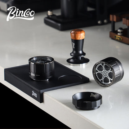 BINCOO Self-gravity Cloth Powder Distributor Adjustment-free Adaptive Coffee Powder Distributor Three pulp and Five pulp Texture only Suitable for 58MM