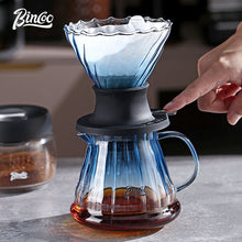 BINCOO Coffee Smart Cup Hand Brewing Coffee Filter Cup Sharing Pot Hand Brewing Set Glass Drip Filter Cup 600ML