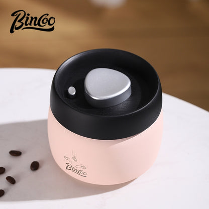 BINCOO Double Valve Moka Pot Gift Set Coffee Pot Manual Grinder Set for Holiday Birthday Best Gift 2Cups