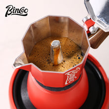 BINCOO Single Valve Moka Pot Gift Box Set Home Small Coffee Pot Espresso Machine for Holidays and Birthdays Best Gift 2Cups 3Cups