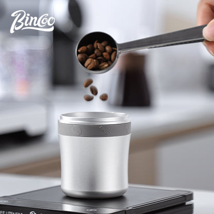 BINCOO Coffee Maker Catch Cup Aluminum Alloy Handle Pour Over Dropper Hand Brewed Coffee Smelling Cup Coffee Accessories 51MM/58MM