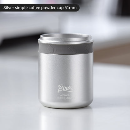 BINCOO Coffee Maker Catch Cup Aluminum Alloy Handle Pour Over Dropper Hand Brewed Coffee Smelling Cup Coffee Accessories 51MM/58MM
