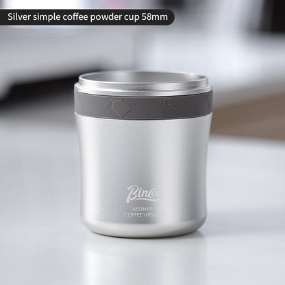BINCOO Coffee Maker Catch Cup Aluminum Alloy Handle Pour Over Dropper Hand Brewed Coffee Smelling Cup Coffee Accessories 51MM/58MM