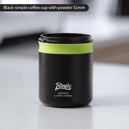 BINCOO Coffee Maker Catch Cup Aluminum Alloy Handle Pour Over Dropper Hand Brewed Coffee Smelling Cup Coffee Accessories 51MM/58MM