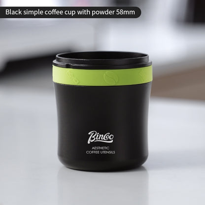 BINCOO Coffee Maker Catch Cup Aluminum Alloy Handle Pour Over Dropper Hand Brewed Coffee Smelling Cup Coffee Accessories 51MM/58MM
