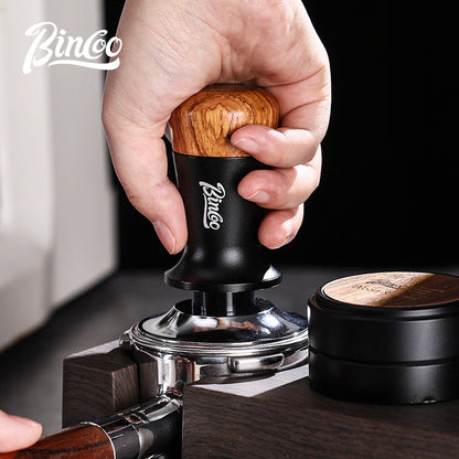 BINCOO Multifunctional Coffee Press Base Coffee Cracker Box Espresso Bar Press Hammer Set Coffee Machine Utensils 51MM/58MM