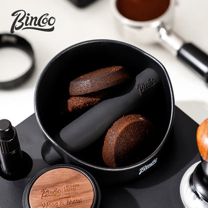 BINCOO Multifunctional Coffee Press Base Coffee Cracker Holder Coffee Presser Cloth Powder Set Espresso Machine Utensils 51MM/58MM