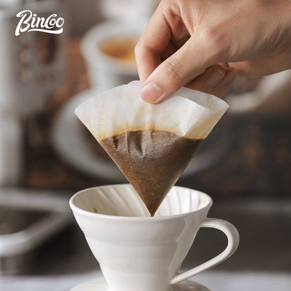 BINCOO Hand Brewed Coffee Filter Paper Household Moka Pot Filter Paper Universal Filter Paper for Espresso Machine