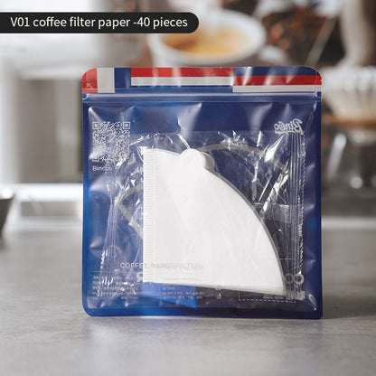 BINCOO Hand Brewed Coffee Filter Paper Household Moka Pot Filter Paper Universal Filter Paper for Espresso Machine