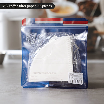 BINCOO Hand Brewed Coffee Filter Paper Household Moka Pot Filter Paper Universal Filter Paper for Espresso Machine